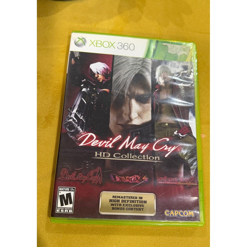 Devil May Cry HD Collection Xbox 360 Capcom Remastered Action Game